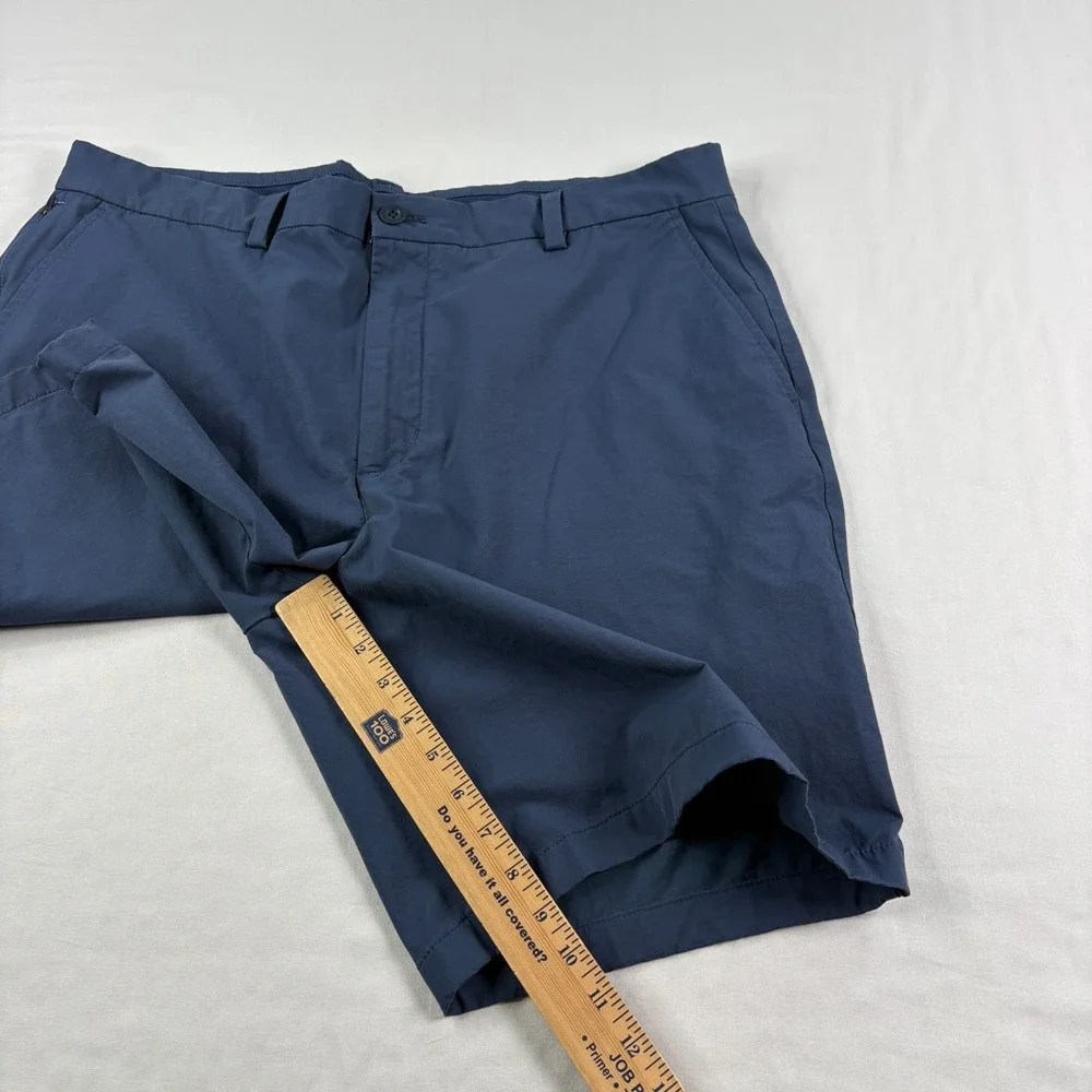 Vineyard Vines Shorts Men Size 38 Blue Chino On The Go Golf Performance Preppy - Picture 5 of 7